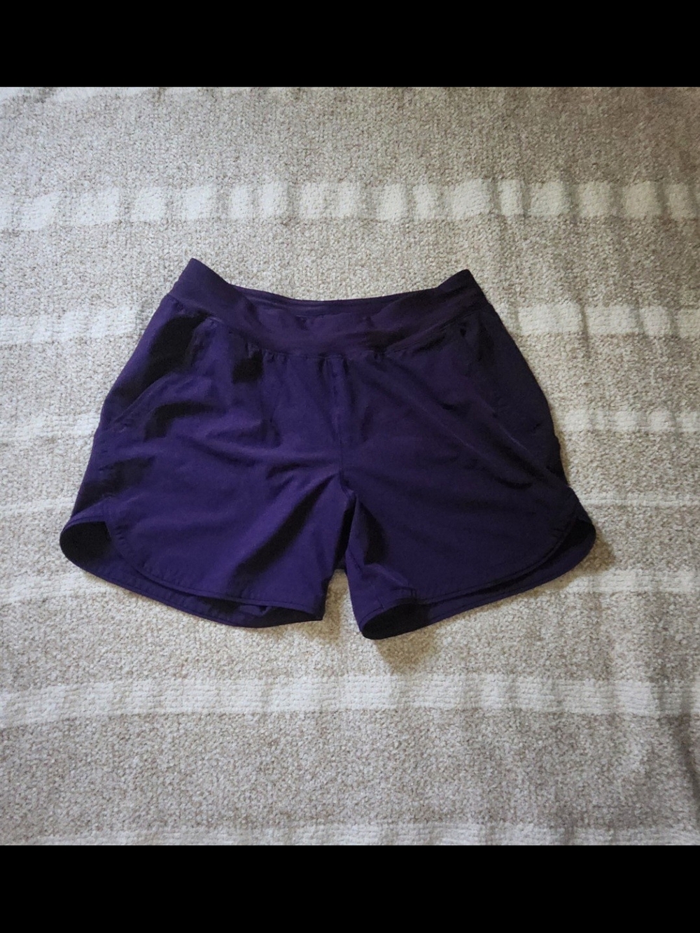 Women's Athletic Shorts in Purple — Active Comfort